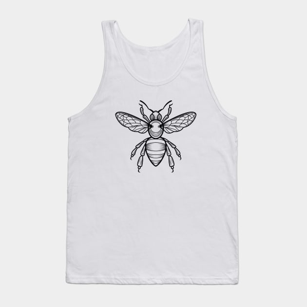 Bee Tank Top by MandyDesigns